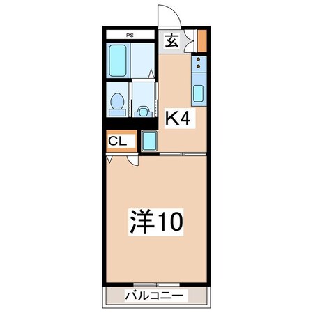 郡山駅 バス11分  城清水下車：停歩3分 1階の物件間取画像